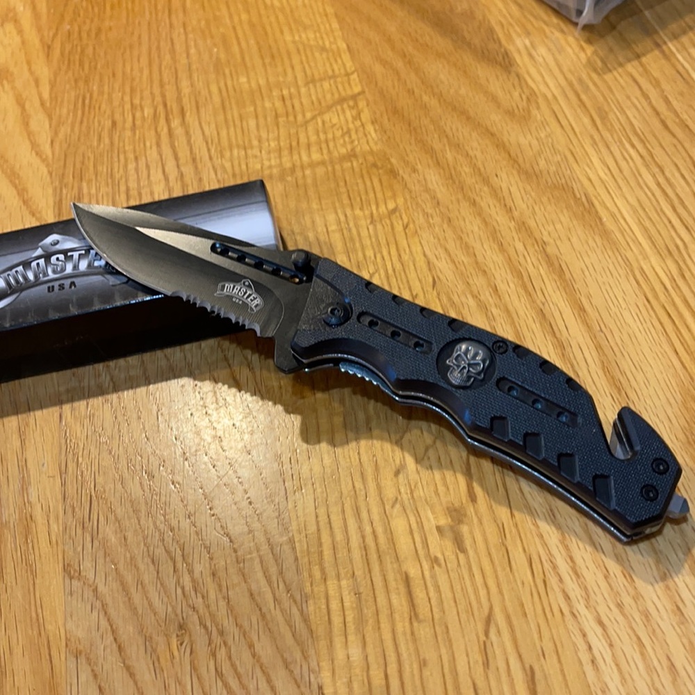 Master USA with Skull Heavy Duty